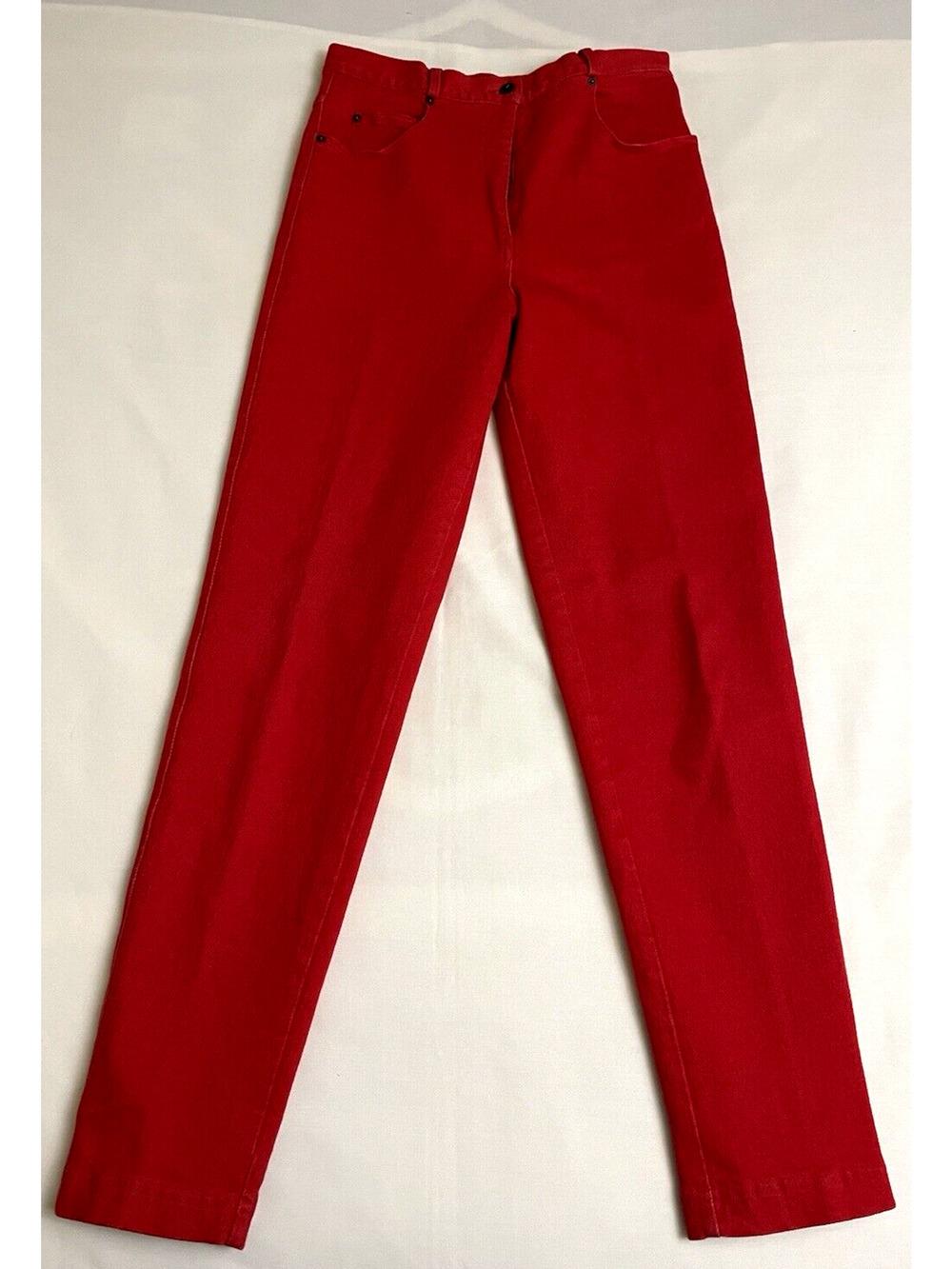Vtg Michael Kors Cherry Red Women’s Pants Size 10 Made In Italy